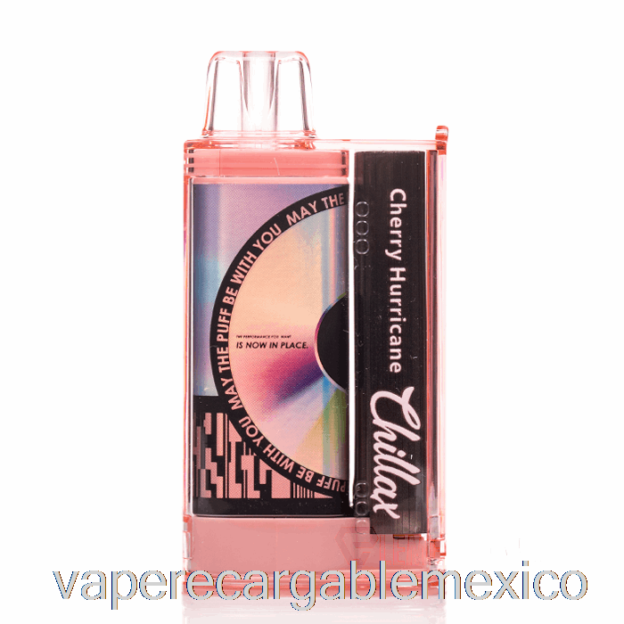 Vape Recargable Chillax 15000 Desechable Cereza Huracán
